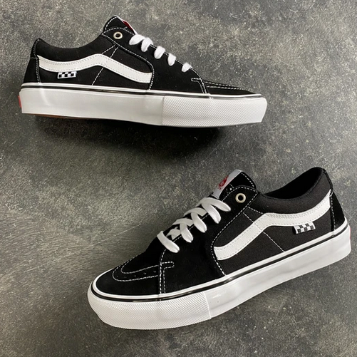 Vans Shoes Skate Sk8 Low Black/White