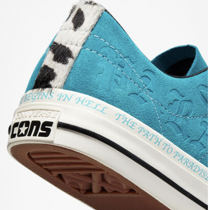 Converse USA Inc. One Star Pro OX SP Rapid Teal/White