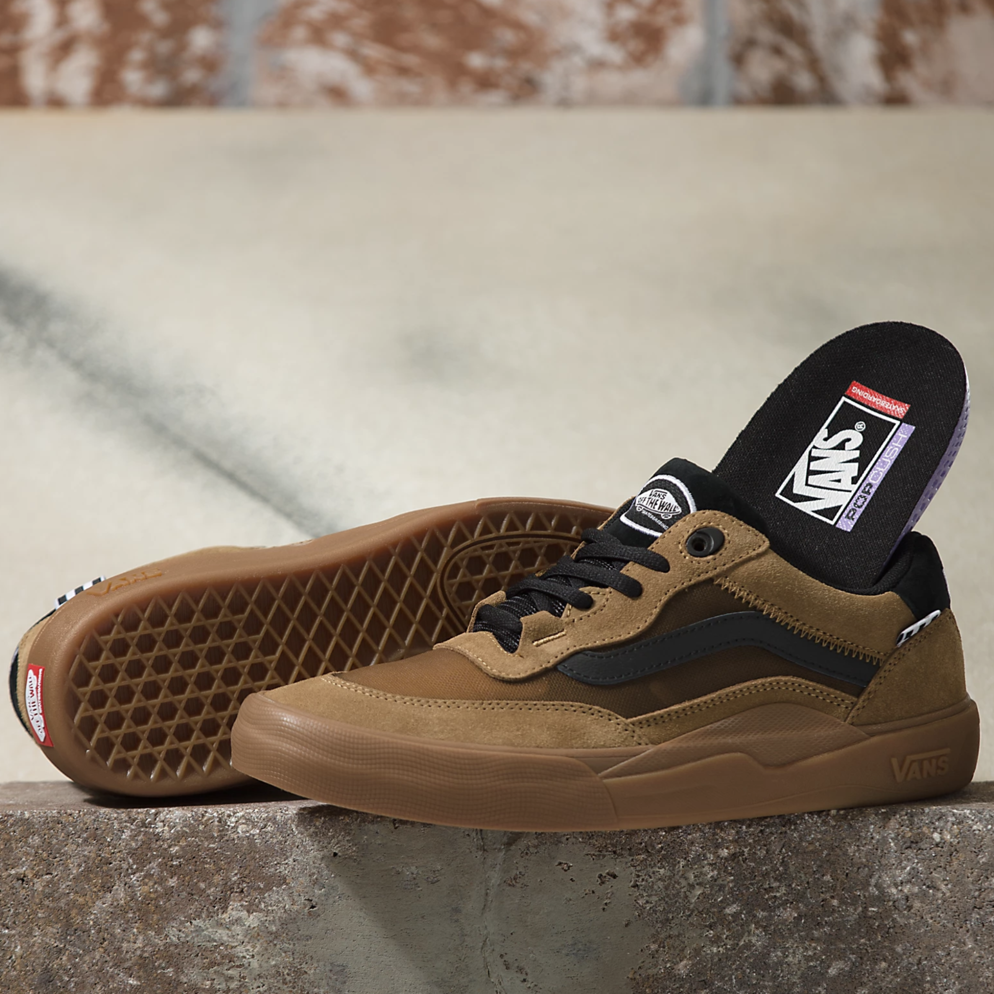 Vans Wayvee Shoes - Tobacco/Brown - Rhythm Skateshop