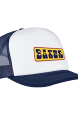 Baker Skateboards Semi Drunk Trucker Hat Navy/White