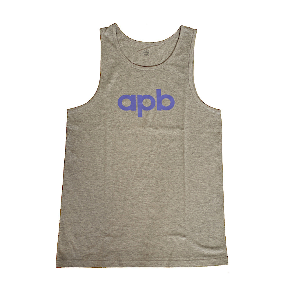 APB Skateshop APB Logo Grey w/ Purple Tank