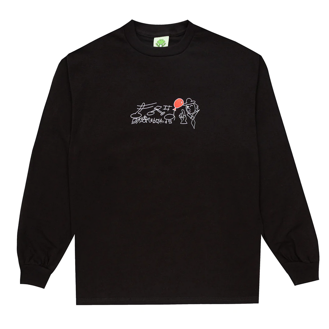 Frog Skateboards Clown L/S Black