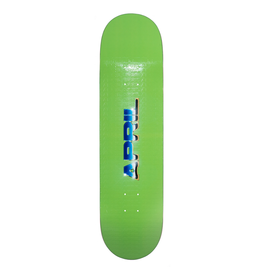 April Skateboards AP Print Logo Green 8.5