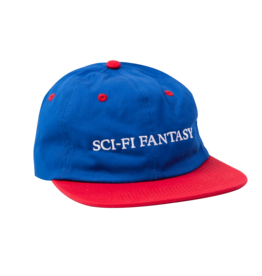 Sci-Fi Fantasy Flat Logo Hat Royal/Red