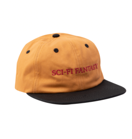 Sci-Fi Fantasy Flat Logo Hat Brown/Black