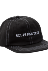 Sci-Fi Fantasy Flat Logo Hat Black