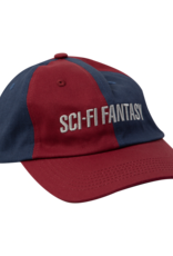 Sci-Fi Fantasy 2 Tone Hat Wine/Navy