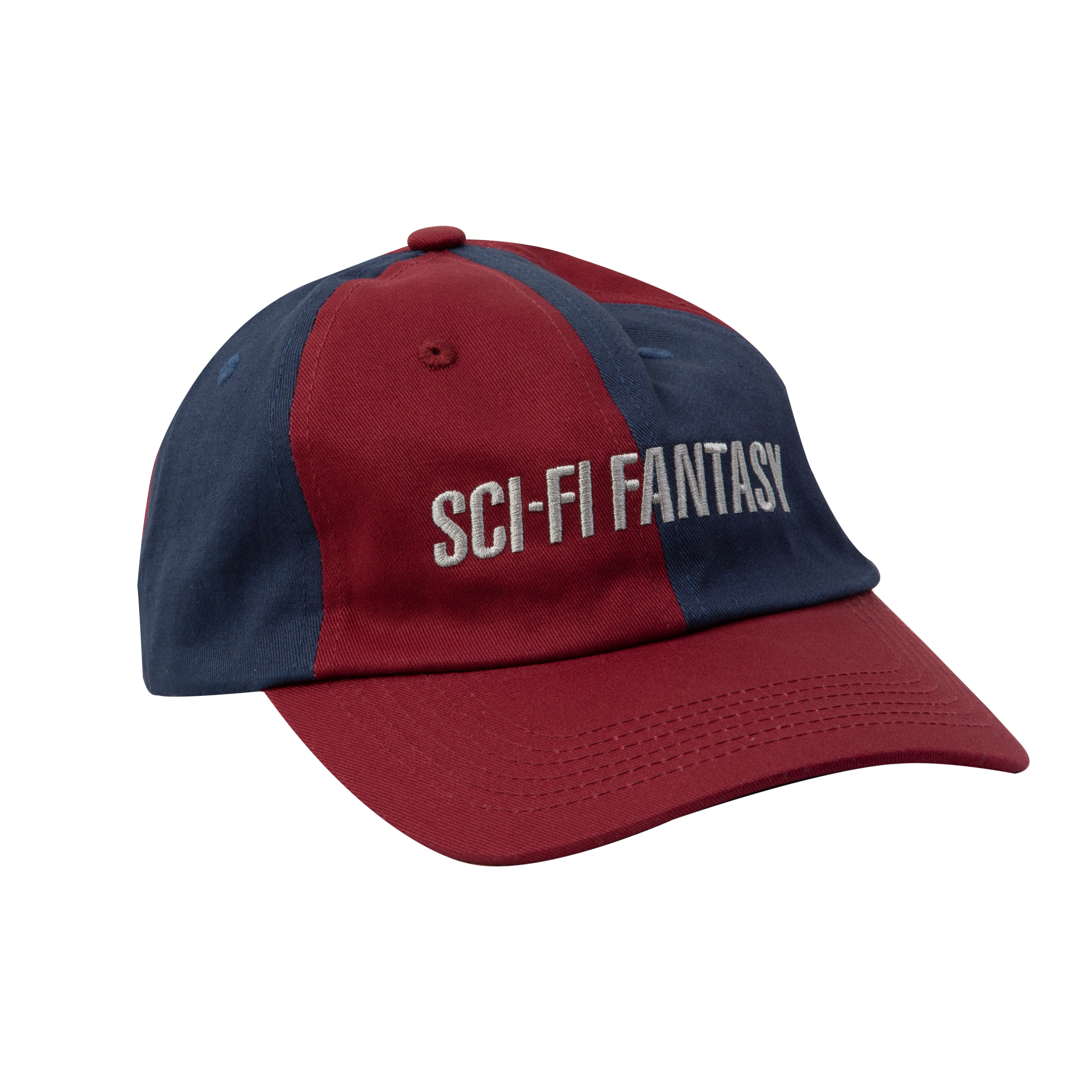 Sci-Fi Fantasy 2 Tone Hat Wine/Navy