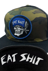 Eat Shit Patch Flip Mesh Hat Camo