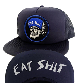 Eat Shit Patch Flip Mesh Hat Navy
