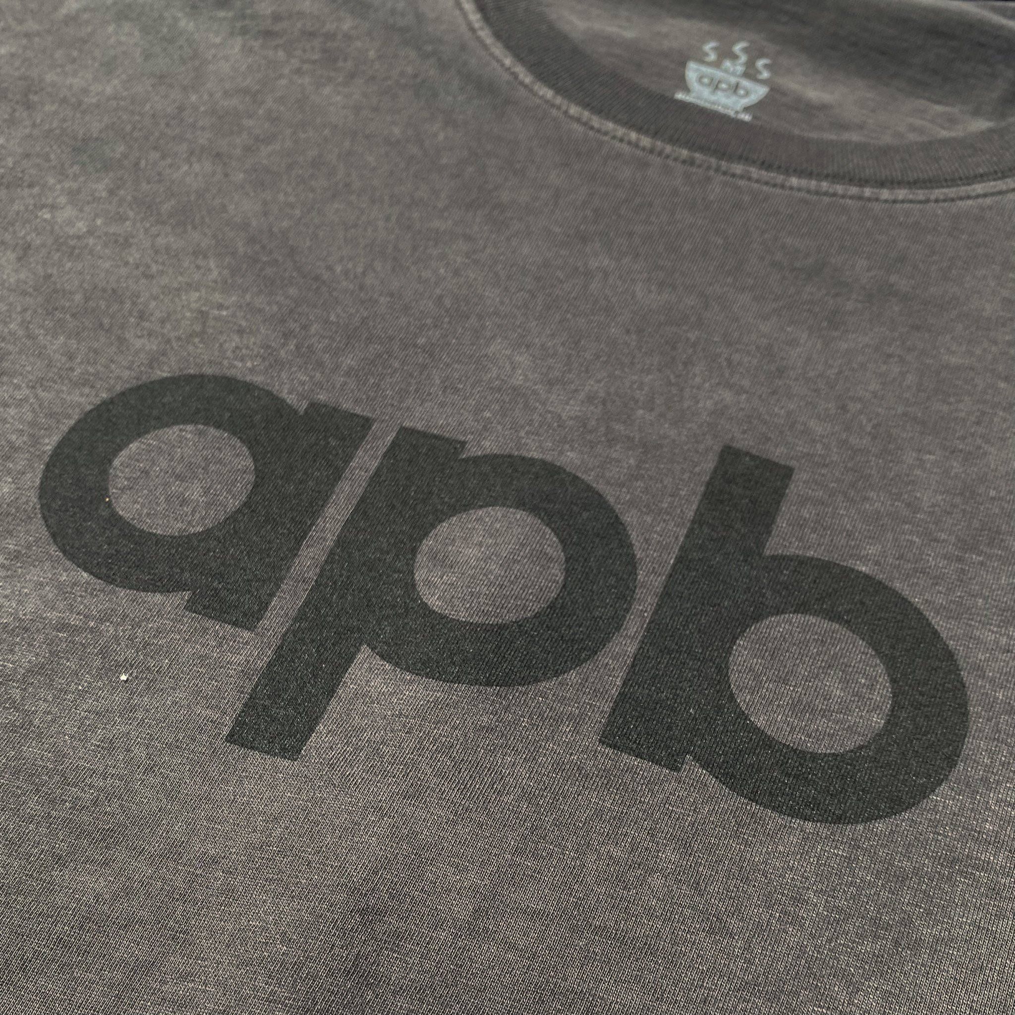 APB Skateshop APB Logo Faded Black/Black