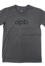 APB Skateshop APB Logo Faded Black/Black