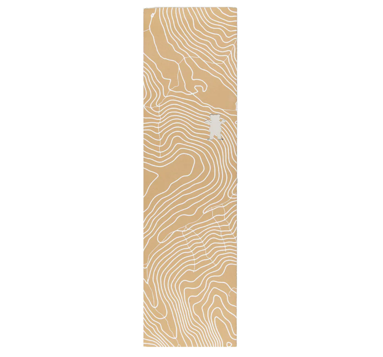 Grizzly Griptape Topographic Griptape Tan