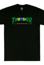 Thrasher Mag. Brazil Revista Black Tee