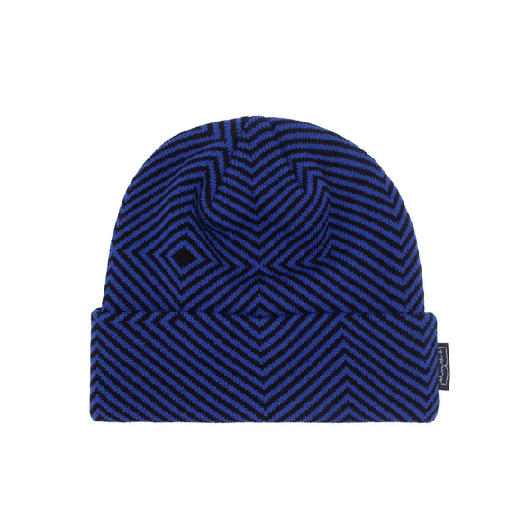 Fucking Awesome Hurt Your Eyes Beanie Blue