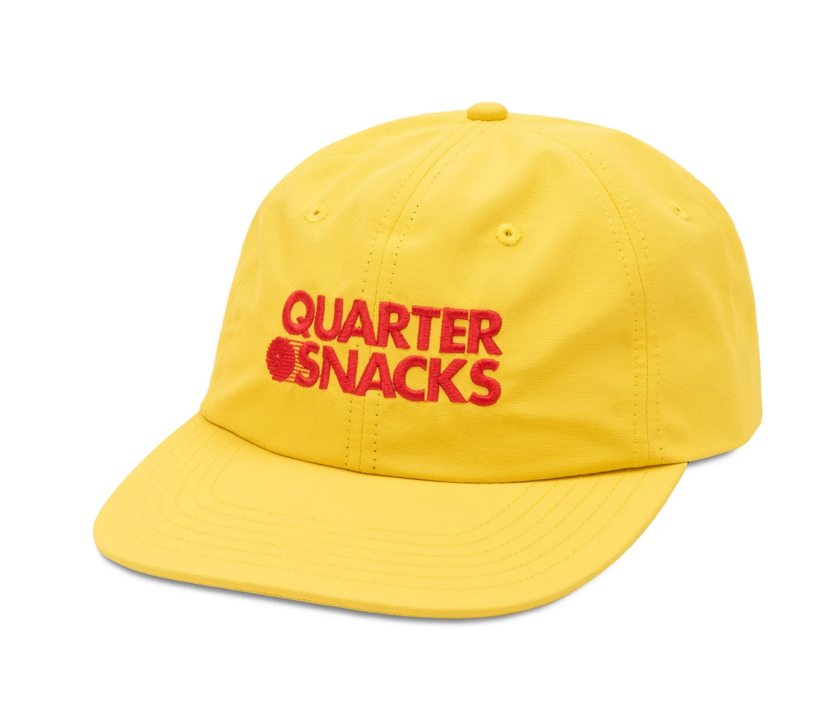 Quartersnacks Nylon Journalist Cap Yellow