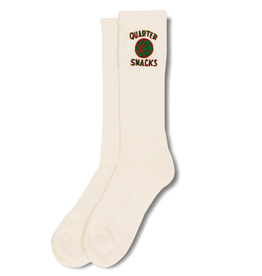 Quartersnacks Ball Is Life Socks Cream