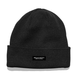 Girl Kawaii Arcade Black Beanie