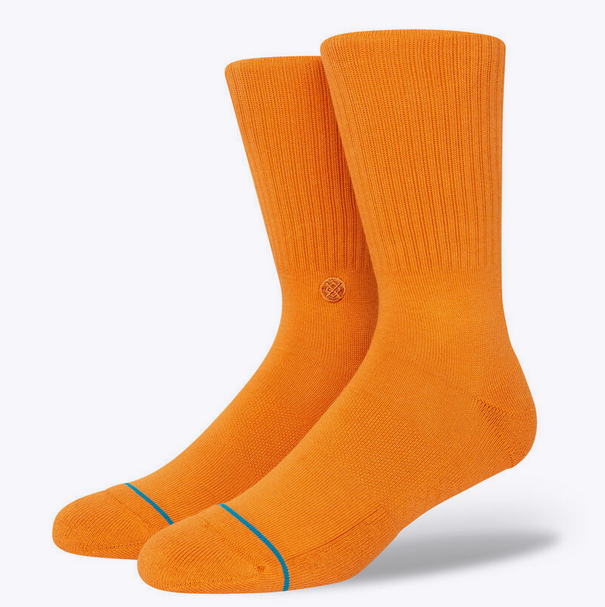 Stance Socks Icon Rust L