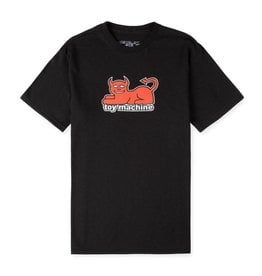 Toy Machine Devil Cat 90's Black Tee