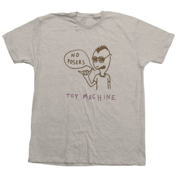 Toy Machine No Posers Oat Tee