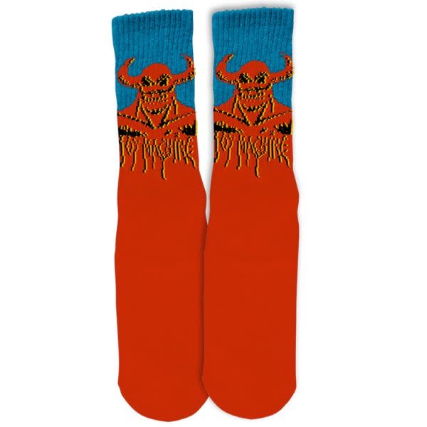 Toy Machine Hell Monster Crew Red Sock