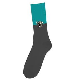 Toy Machine Dead Monster Split Teal Sock