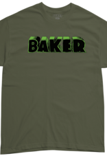 Baker Skateboards Bold Military Green Tee