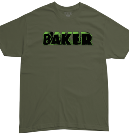 Baker Skateboards Bold Military Green Tee