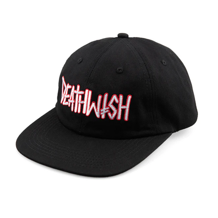 Deathwish Skateboards Outline Black Snapback