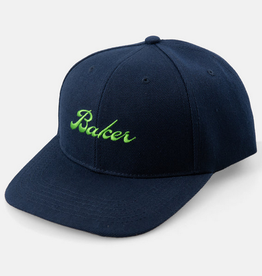 Baker Skateboards Cursive Navy Snapback