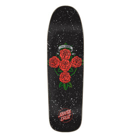 Santa Cruz Skateboards Dressen Rose Cross Black 9.31