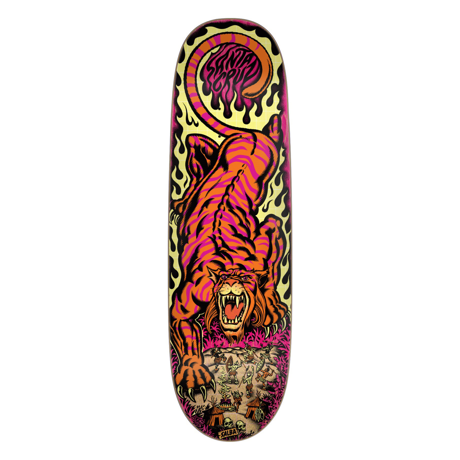 Santa Cruz Skateboards Salba Tiger Pop VX 9.25