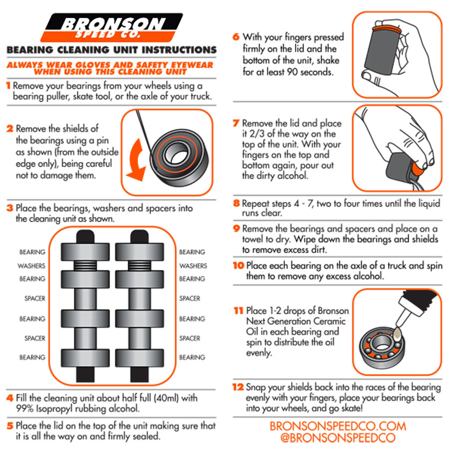 Bronson Speed Co. Bronson Bearing Cleaning Unit