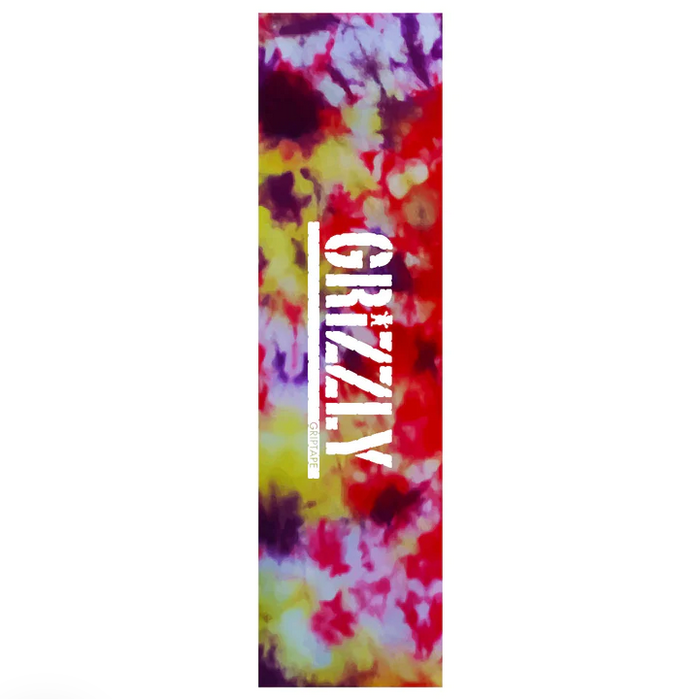 Grizzly Griptape Tie Dye Stamp Red Holiday Griptape