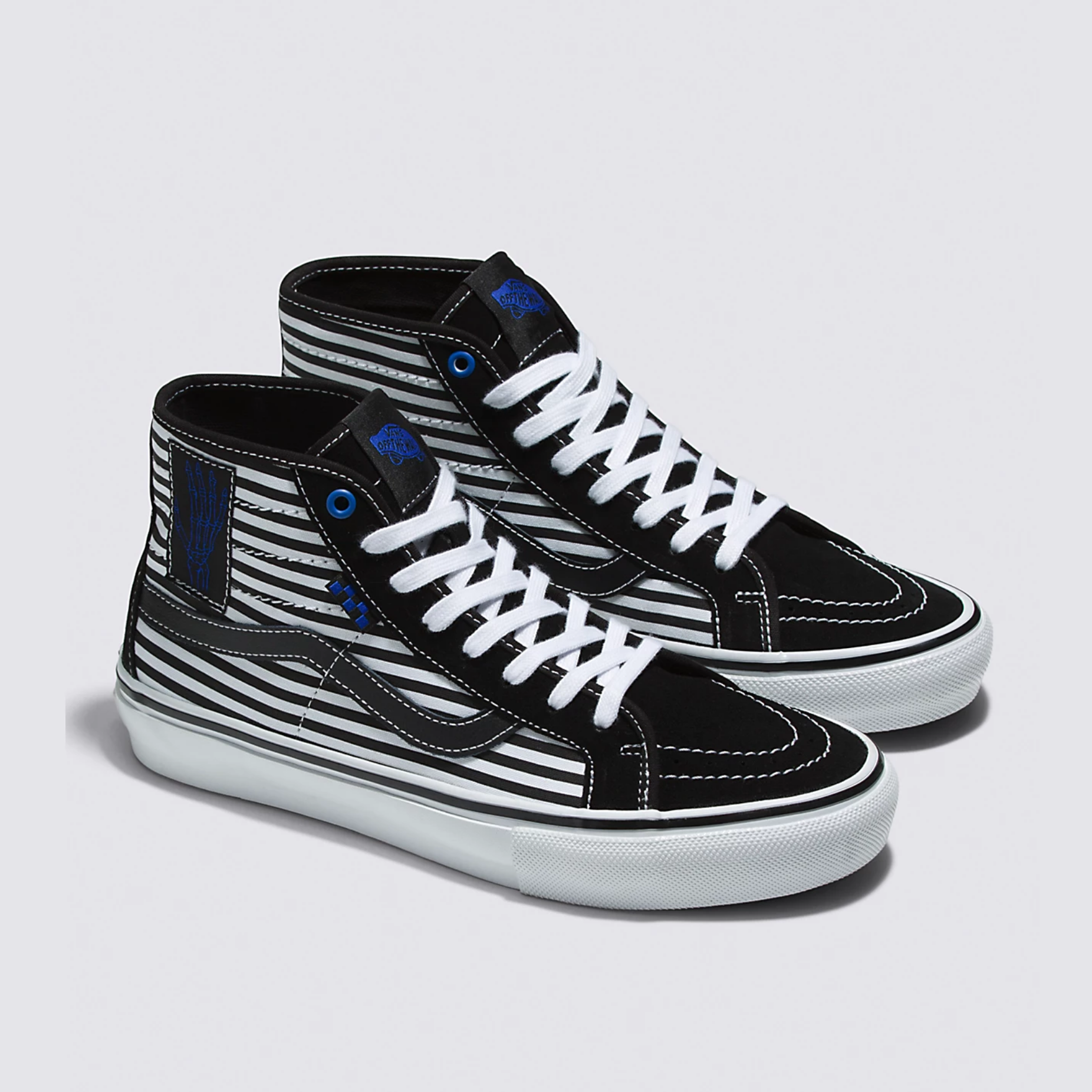 Vans Shoes Skate Sk8-Hi Decon x Geering Black Stripe