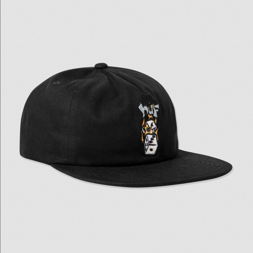 HUF Dicey Snapback Black