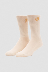 HUF Sun Guy Crew Sock Cream