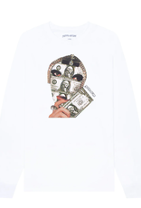 Fucking Awesome Money Face L/S White