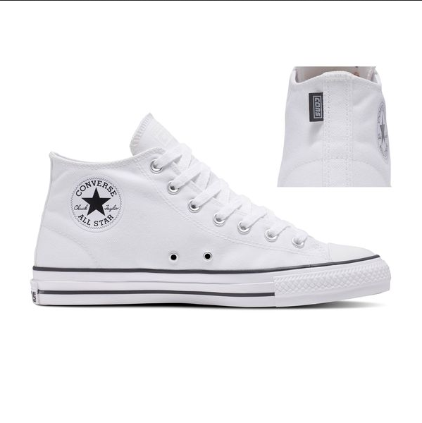 Converse USA Inc. CTAS Pro Mid White/White/Black