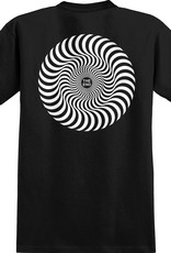 Spitfire Wheels Classic Swirl Tee Black/White