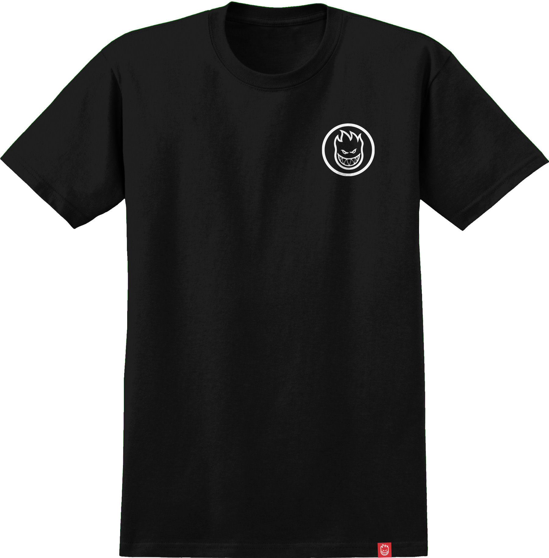 Spitfire Wheels Classic Swirl Tee Black/White