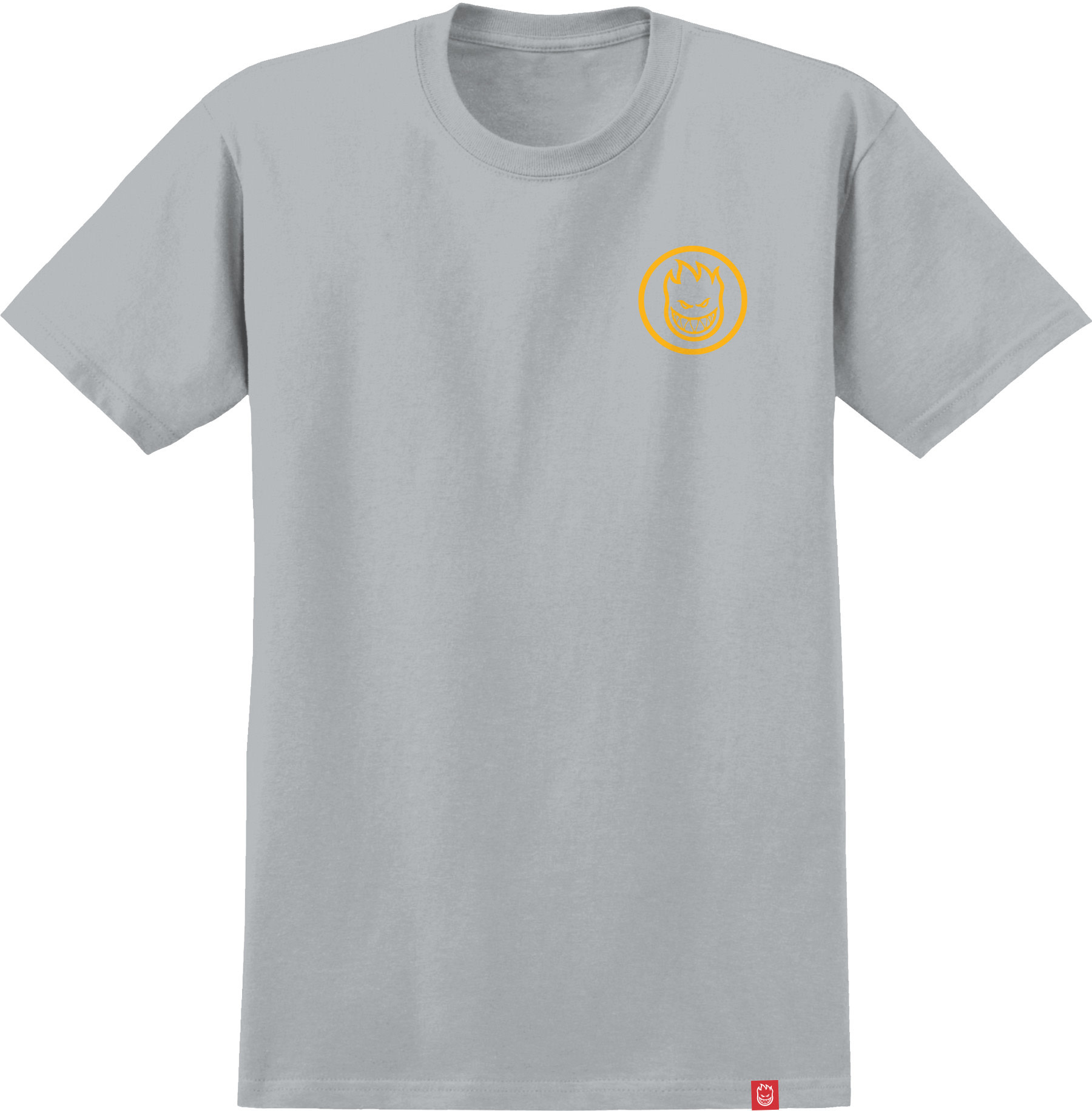 Spitfire Wheels Classic Swirl Tee Ice Grey/Gold