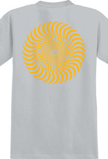 Spitfire Wheels Classic Swirl Tee Ice Grey/Gold