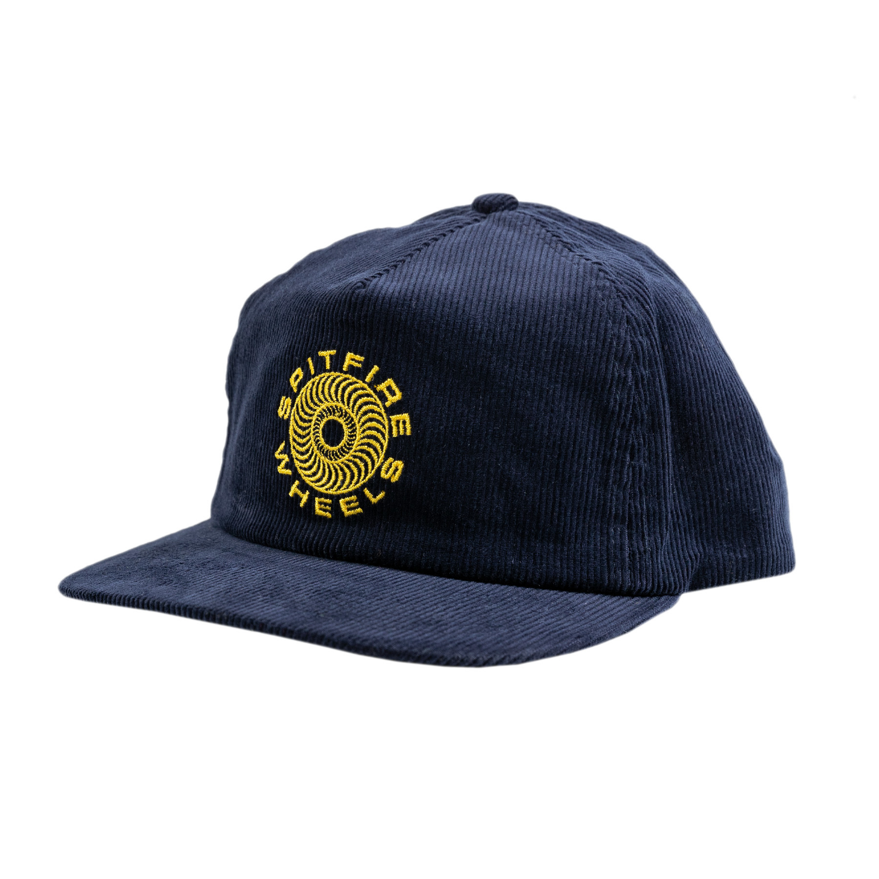 Spitfire Wheels Classic 87 Cord Snapback Navy/Gold