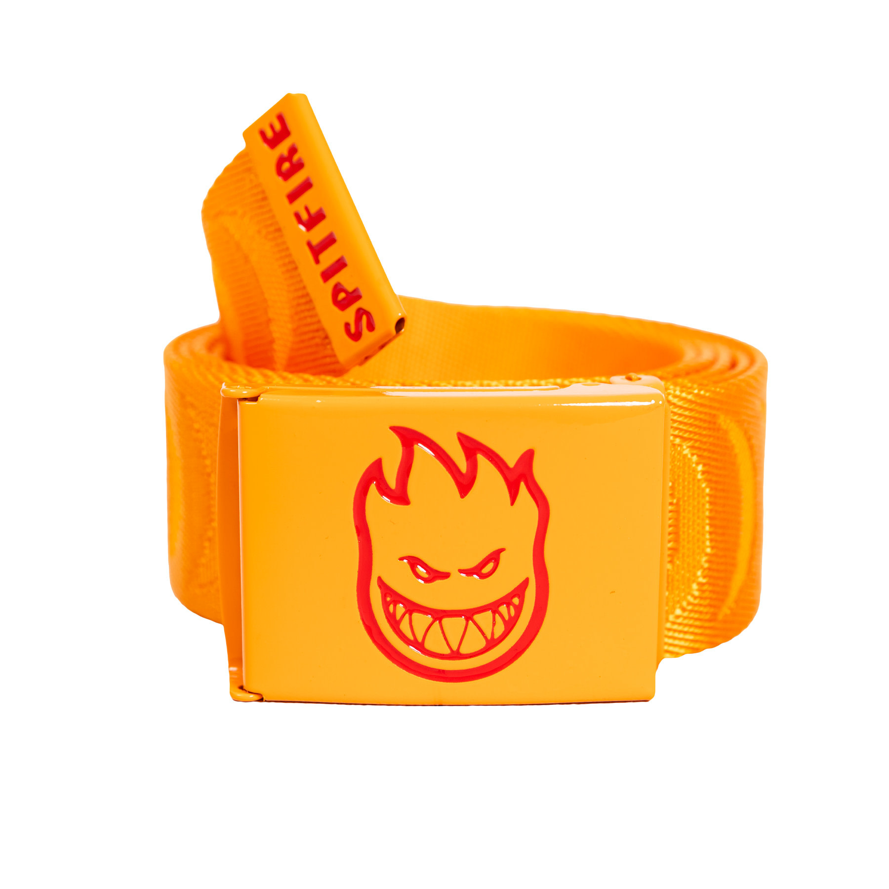 Spitfire Wheels Bighead Fill Crescent Jacquard Web Belt Orange