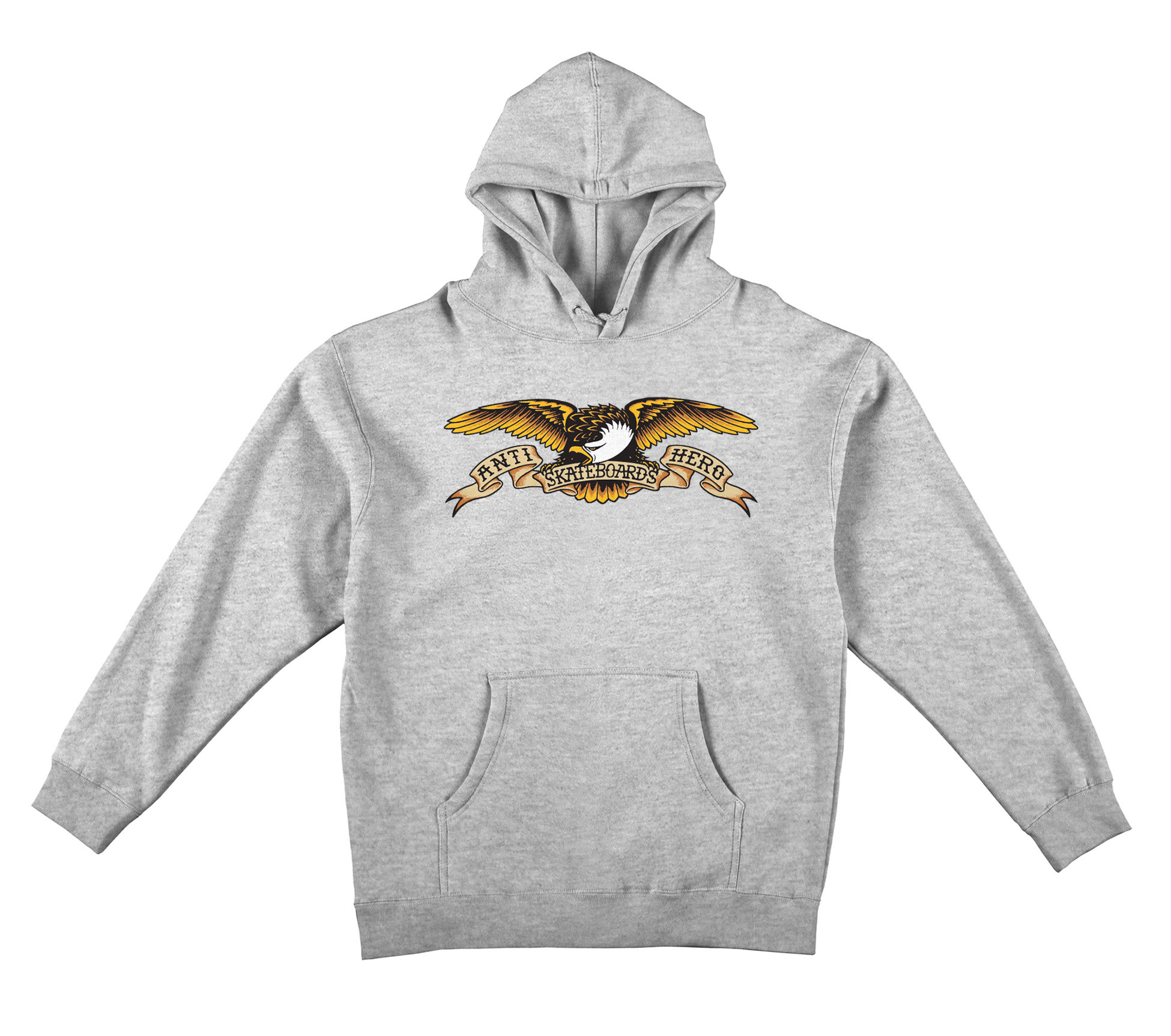 Anti Hero Eagle Grey Youth Hoodie Heather