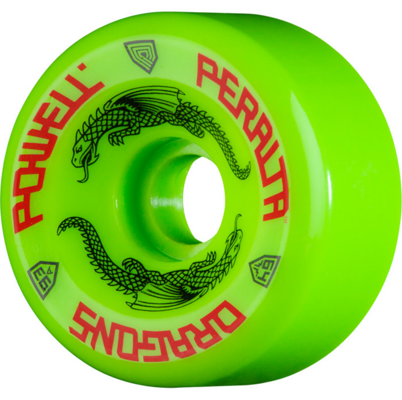 Powell Peralta Dragon Formula Wheels Green 93a G-Bones 64mm