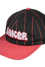 Baker Skateboards Bubble Pin Black/Red Snapback