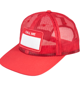 Call Me 917 Hello My Name Is Trucker Hat